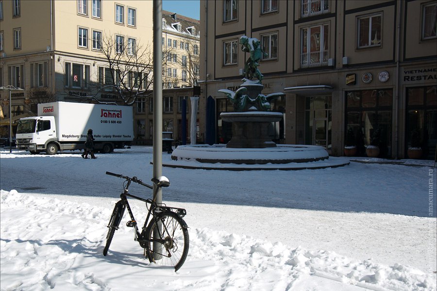 Дрезден Германия велосипед дорожки